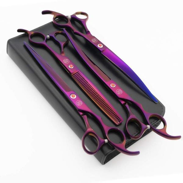 hair scissors 8 inch japanese stainless steel professional dog haircut grooming pet set 
hair scissors 8 inch japanese stainless steel professional dog haircut grooming pet set