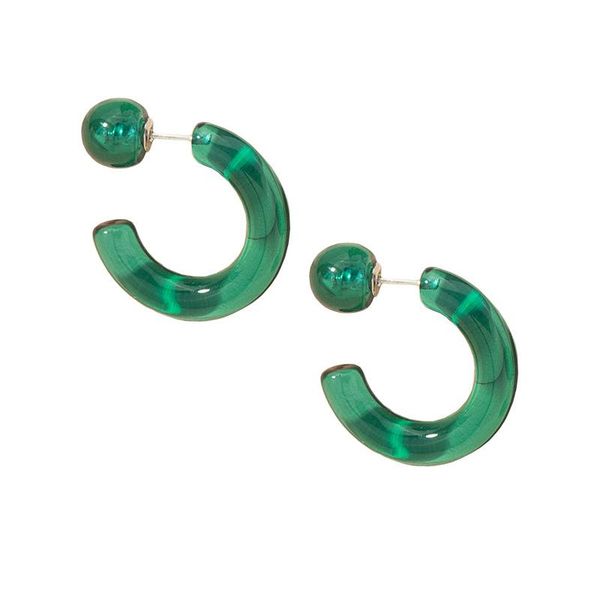 stud 2021 spring sweet women jewelry retro green acrylic round circle clear geometric c shape earrings, Golden;silver
stud 2021 spring sweet women jewelry retro green acrylic round circle clear geometric c shape earrings, Golden;silver