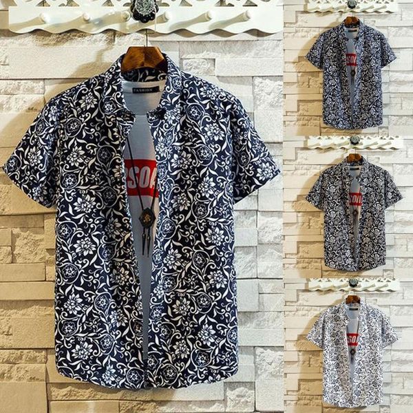 men's hawaii printed splicing pattern casual fashion lapel short sleeve shirt turndown collar daily shirts, White;black
men's hawaii printed splicing pattern casual fashion lapel short sleeve shirt turndown collar daily shirts, White;black