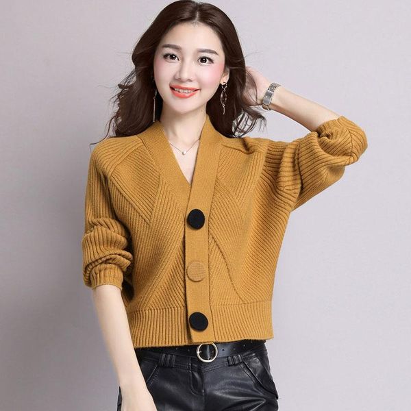 women's knits & tees women short cardigan knitted sweater autumn long sleeve v neck jumper cardigans casual streetwear fashion pull fem, White
women's knits & tees women short cardigan knitted sweater autumn long sleeve v neck jumper cardigans casual streetwear fashion pull fem, White