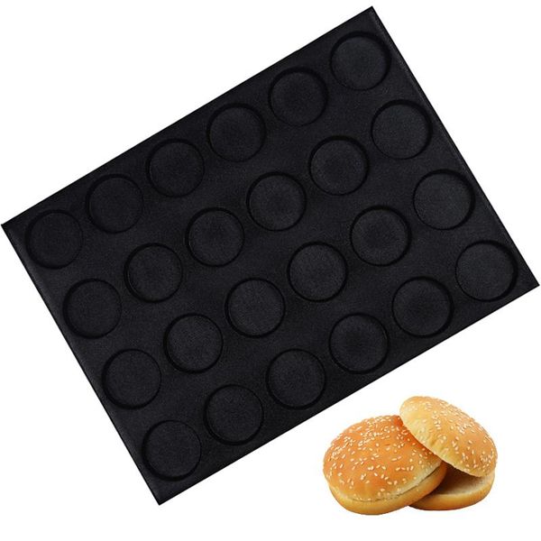 rolling pins & pastry boards perforated round bun mould 6/24 cavity fiberglass silicone hamburger bread mold reusable sandwich baking pan no
rolling pins & pastry boards perforated round bun mould 6/24 cavity fiberglass silicone hamburger bread mold reusable sandwich baking pan no