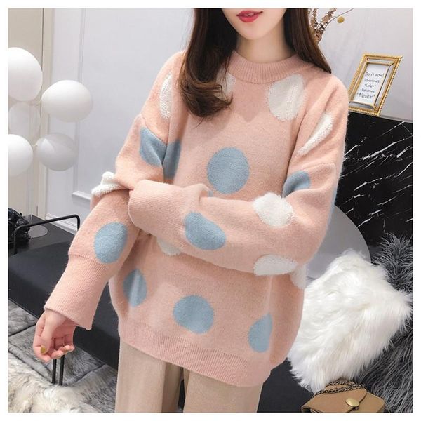 women's sweaters lazy wind sweet small fresh sweater female head 2021 autumn net red ins super fire loose, White;black
women's sweaters lazy wind sweet small fresh sweater female head 2021 autumn net red ins super fire loose, White;black