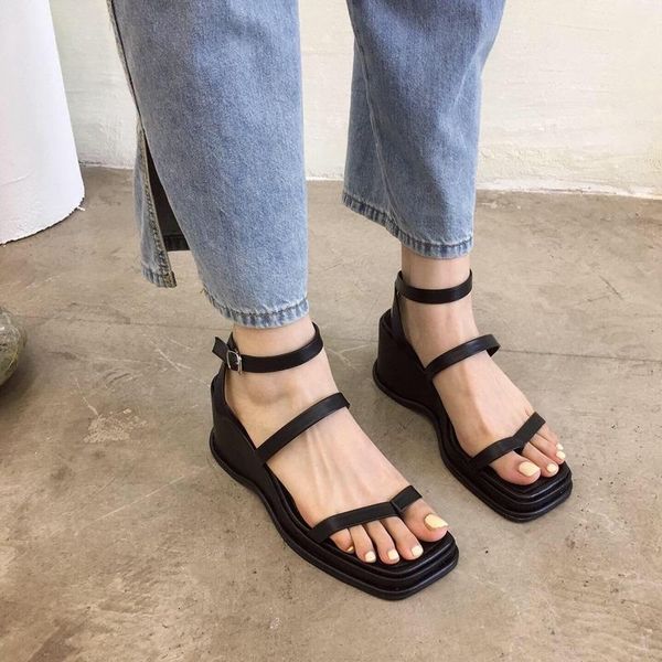 sandals leoprad land women's for women and ladies comfortable slanted heel cutout set toe high-heeled wedge -2023 1xb3, Black
sandals leoprad land women's for women and ladies comfortable slanted heel cutout set toe high-heeled wedge -2023 1xb3, Black