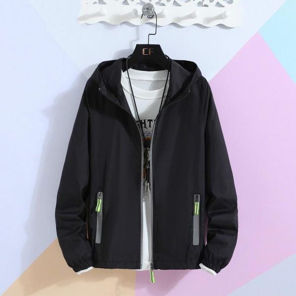men's jackets drop thin jacket men hooded windbreaker sunscreen zipper reflective male quick dry mens plus size s-7xl, Black;brown
men's jackets drop thin jacket men hooded windbreaker sunscreen zipper reflective male quick dry mens plus size s-7xl, Black;brown