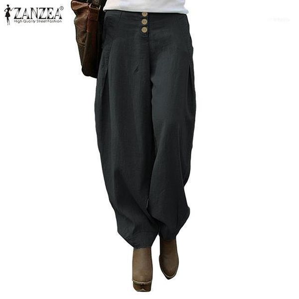 women long pants 2021 autumn back elastic waist trousers casual loose pockets wide leg bottom streetwear pantalones femme1, Black;white
women long pants 2021 autumn back elastic waist trousers casual loose pockets wide leg bottom streetwear pantalones femme1, Black;white