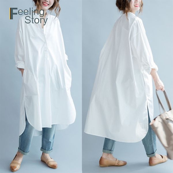 korean style women's collar shirt dress plus size white cotton side split single breasted women summer 210603, Black;gray
korean style women's collar shirt dress plus size white cotton side split single breasted women summer 210603, Black;gray