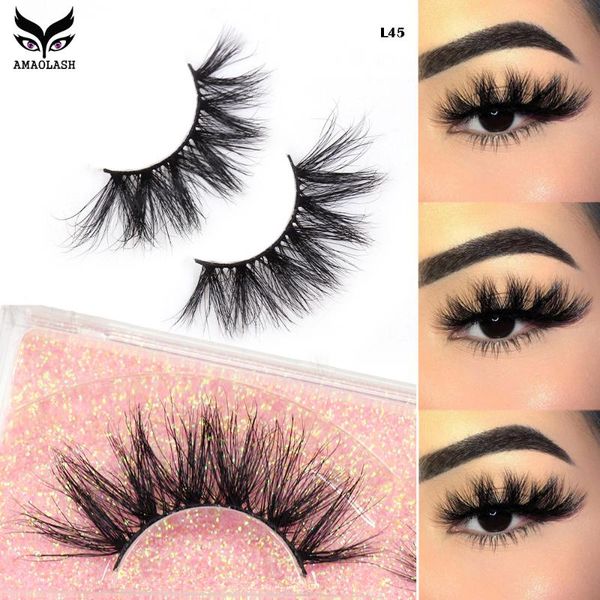 false eyelashes amaolash 100% luxury lashes 5d mink long lasting reusable natural dramatic 3d makeup l45
false eyelashes amaolash 100% luxury lashes 5d mink long lasting reusable natural dramatic 3d makeup l45