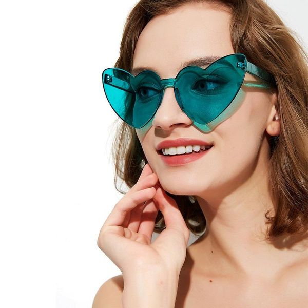 sunglasses abay rimless heart women retro candy color eyewear for ladies brand designer driving female camping hiking zonnebril, White;black
sunglasses abay rimless heart women retro candy color eyewear for ladies brand designer driving female camping hiking zonnebril, White;black