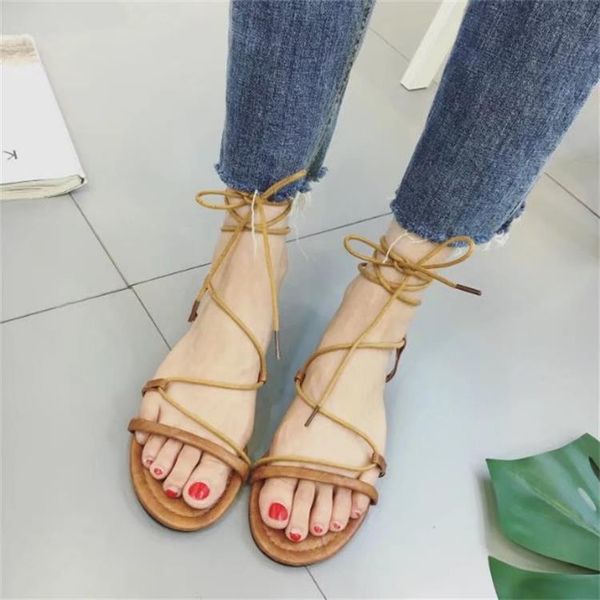 back strap strappy gladiator sandals women cross-tied rome flat lace-up solid fashion ladies shoes, Black
back strap strappy gladiator sandals women cross-tied rome flat lace-up solid fashion ladies shoes, Black