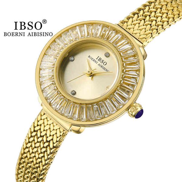 ibso gold luxury mesh watches zircon shiny stainless steel strap elegant women wristwatches 3bar waterproof birthday gift, Slivery;brown
ibso gold luxury mesh watches zircon shiny stainless steel strap elegant women wristwatches 3bar waterproof birthday gift, Slivery;brown