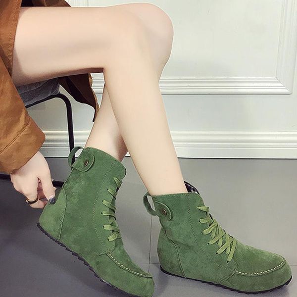 boots female autumn and winterretro flat women's shoesfashion ankle bootslace up bootscasual shoesplus size, Black
boots female autumn and winterretro flat women's shoesfashion ankle bootslace up bootscasual shoesplus size, Black