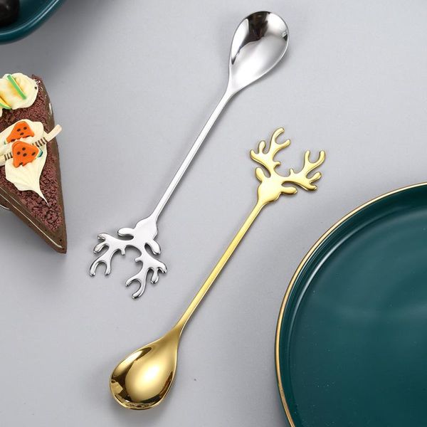 spoons cute elk stirring spoon stainless steel romantic advanced christmas coffee dessert exquisite tableware gifts
spoons cute elk stirring spoon stainless steel romantic advanced christmas coffee dessert exquisite tableware gifts