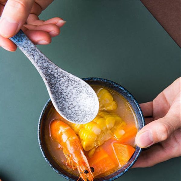 1pcs 13.5cm creative ceramic soup spoon porridge kitchen tea sugar dessert ice cream home tableware supplies spoons
1pcs 13.5cm creative ceramic soup spoon porridge kitchen tea sugar dessert ice cream home tableware supplies spoons