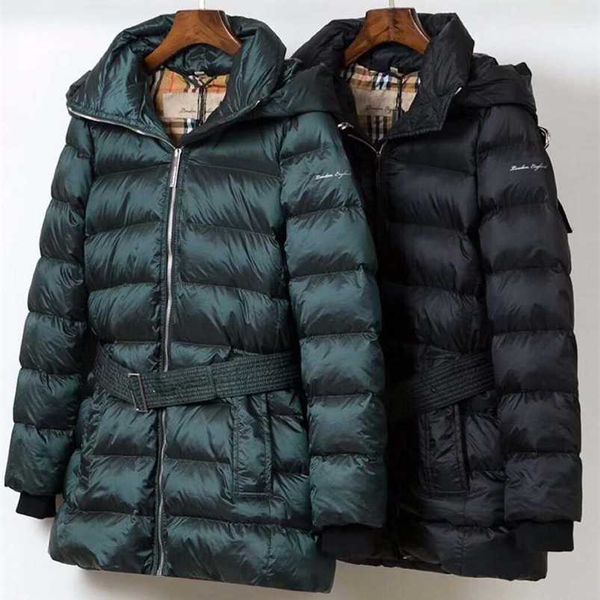 winter women's down jacket medium length 90% white duck down women's jacket parka waistband slim and thickened warm bj coat 210930, Black
winter women's down jacket medium length 90% white duck down women's jacket parka waistband slim and thickened warm bj coat 210930, Black
