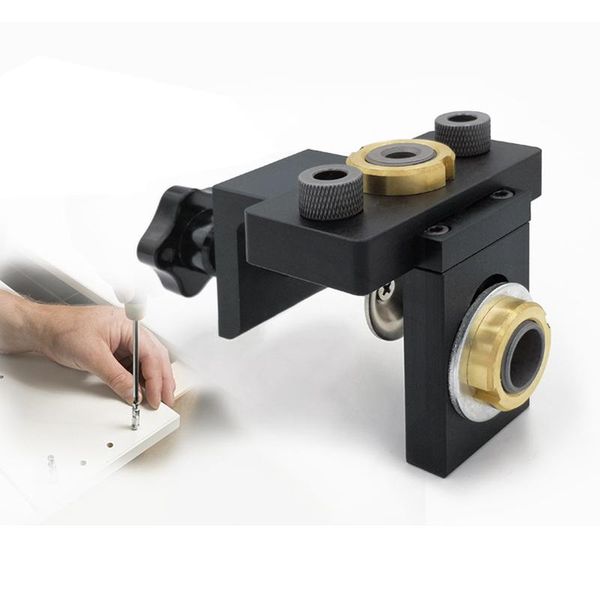 professional hand tool sets home hole opener 3 in 1 adjustable doweling woodworking pocket jig with 8/15mm drill bit for guide locator punch
professional hand tool sets home hole opener 3 in 1 adjustable doweling woodworking pocket jig with 8/15mm drill bit for guide locator punch