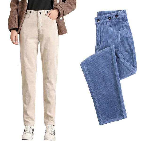 pant corduroy veet women autumn winter vintage warm high waist casual trouser thick loose harem pants plus size, Black;white
pant corduroy veet women autumn winter vintage warm high waist casual trouser thick loose harem pants plus size, Black;white