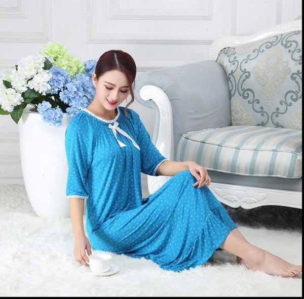 spring girl nightdress modal long womens sleepwears type cotton cute princess nightgown breathable elastic sleepwear sleepdress, Black;red 
spring girl nightdress modal long womens sleepwears type cotton cute princess nightgown breathable elastic sleepwear sleepdress, Black;red