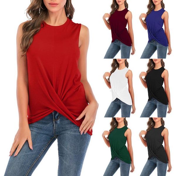 t-shirt summer style women's wear casual round neck sleeveless pleated stitching for women qsll, White
t-shirt summer style women's wear casual round neck sleeveless pleated stitching for women qsll, White