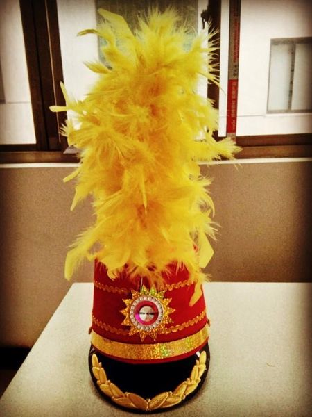 party masks yellow feather hat military school performance cap club carnival supplies drum team royal solider
party masks yellow feather hat military school performance cap club carnival supplies drum team royal solider
