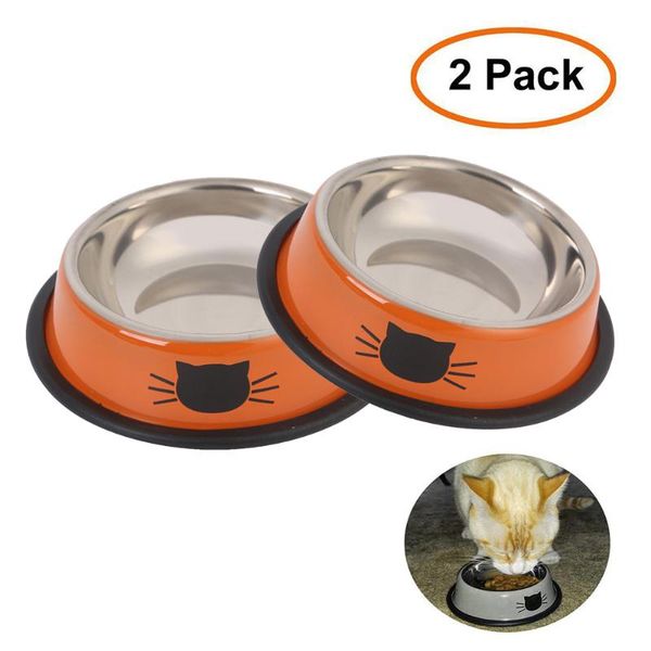washable cat bowl stainless steel pet easy clearing resistant to corrosion with the rubber circle of antiskid bowls & feeders
washable cat bowl stainless steel pet easy clearing resistant to corrosion with the rubber circle of antiskid bowls & feeders