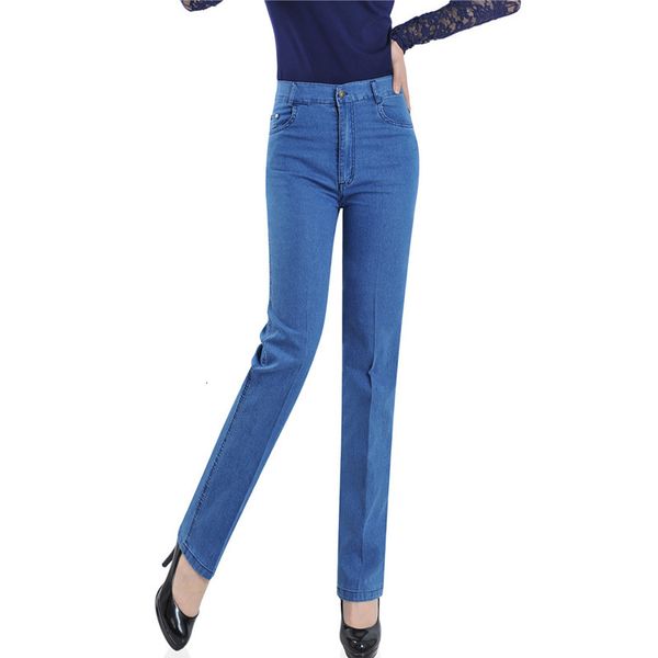 women's jeans fashion women straight pants high waist feminino casual elastic denim fit lady trousers 28-40 kr5v, Blue
women's jeans fashion women straight pants high waist feminino casual elastic denim fit lady trousers 28-40 kr5v, Blue