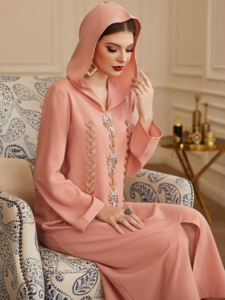 ethnic clothing elegant diamond muslim dress women hooded nramadan eid abaya dubai turkey arabic islam vestidos robes longue kaftans, Red
ethnic clothing elegant diamond muslim dress women hooded nramadan eid abaya dubai turkey arabic islam vestidos robes longue kaftans, Red