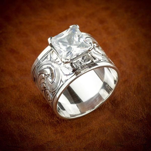 cluster rings classic women ring fashion silver color crystal engagement wedding band jewelry for girl friend party gift, Golden;silver
cluster rings classic women ring fashion silver color crystal engagement wedding band jewelry for girl friend party gift, Golden;silver
