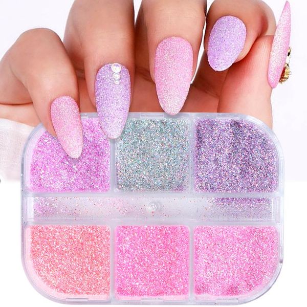 nail glitter 6 grids sugar powder sparkling candy glitters sequins art chrome pigment dipping dust manicure decoration tr1909-10, Silver;gold
nail glitter 6 grids sugar powder sparkling candy glitters sequins art chrome pigment dipping dust manicure decoration tr1909-10, Silver;gold