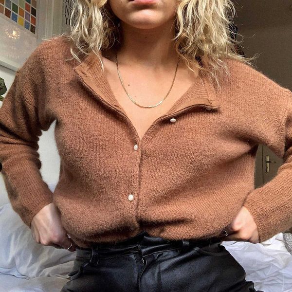women's sweaters autumn winter sweater cardigan wool mohair soft-touch jumper rib knitting pearl button elegant chic cardigans 477b, White;black
women's sweaters autumn winter sweater cardigan wool mohair soft-touch jumper rib knitting pearl button elegant chic cardigans 477b, White;black