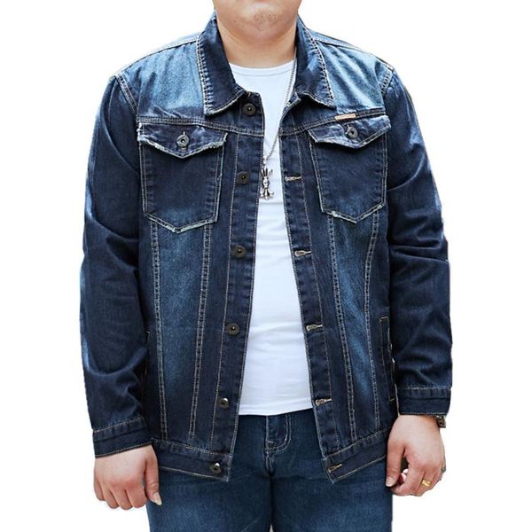 cotton denim jacket men casual solid color lapel single breasted jeans autumn slim fit quality mens jackets 8xl men's, Black;brown
cotton denim jacket men casual solid color lapel single breasted jeans autumn slim fit quality mens jackets 8xl men's, Black;brown