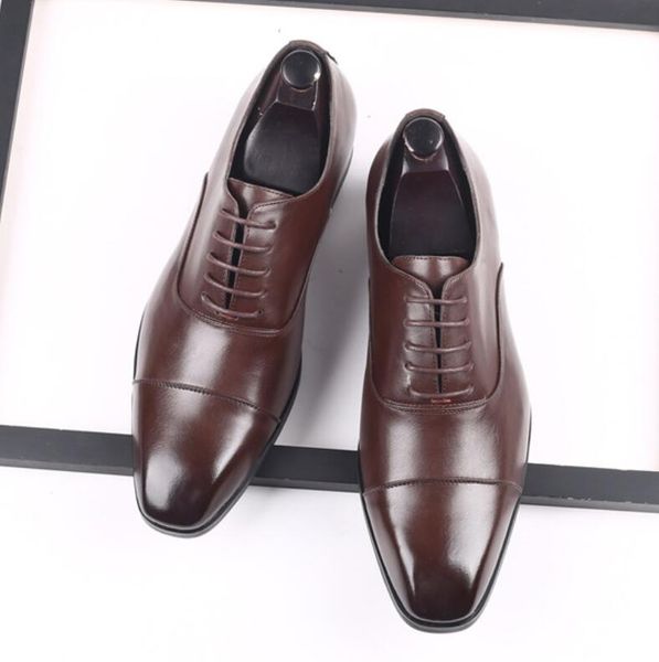 2022 shoes oxfords office business wedding black male brown pointed men's set-of-feet
2022 shoes oxfords office business wedding black male brown pointed men's set-of-feet