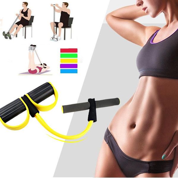 resistance bands elastic fitness pull rope 2 tube foot pedal body slim trainer yoga sports training
resistance bands elastic fitness pull rope 2 tube foot pedal body slim trainer yoga sports training