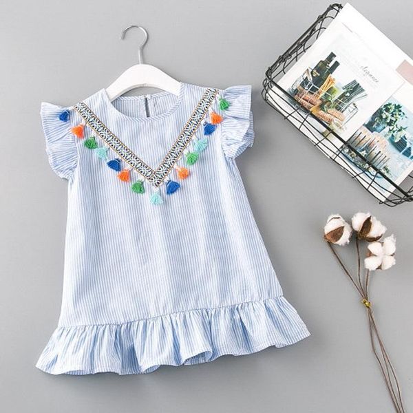 girl's dresses 2021 summer girls cute dress kids flower embroidery sleeve stripe lovely 3-7 years, Red;yellow
girl's dresses 2021 summer girls cute dress kids flower embroidery sleeve stripe lovely 3-7 years, Red;yellow