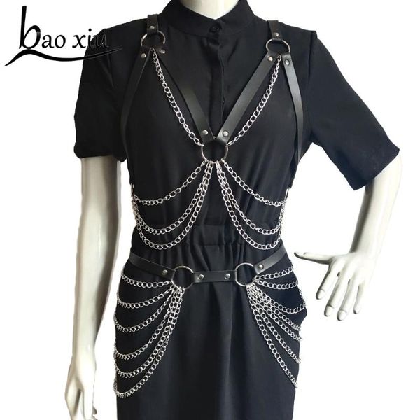 belts 2pcs leather harness belt women bra suspenders tassel chain corset dress stockings garters straps accessories, Black;brown
belts 2pcs leather harness belt women bra suspenders tassel chain corset dress stockings garters straps accessories, Black;brown
