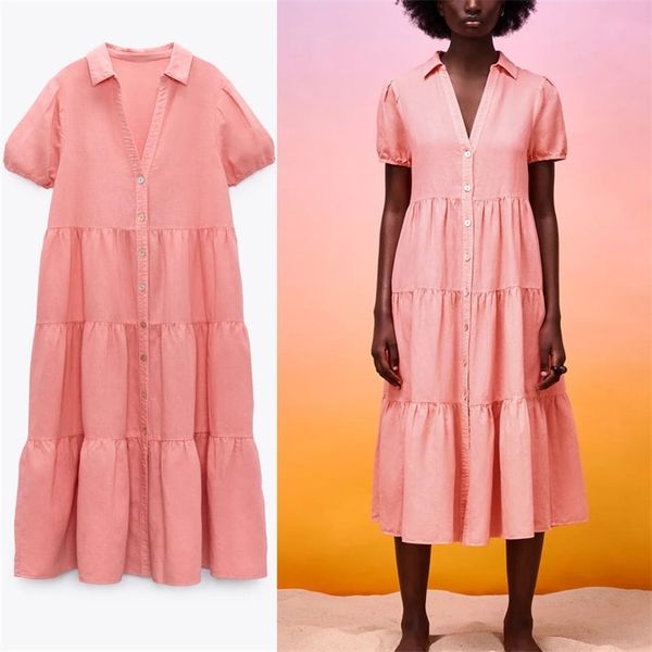 summer tiered shirt dress women puff short sleeve pleated pink office lady es chic button up woman long 210524, Black;gray
summer tiered shirt dress women puff short sleeve pleated pink office lady es chic button up woman long 210524, Black;gray