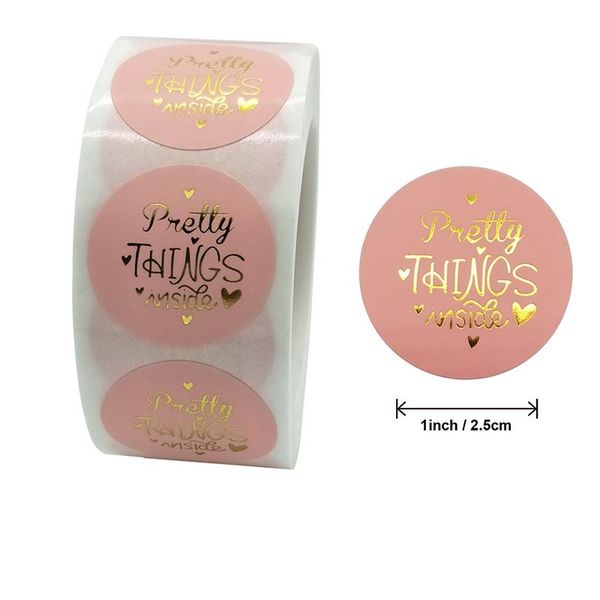 500pcs "pretty things inside " stickers heart thanks for shopping small shop handmade decor labels gift box sealing sticker wrap
500pcs "pretty things inside " stickers heart thanks for shopping small shop handmade decor labels gift box sealing sticker wrap
