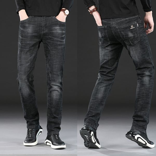a 091 2020 autumn/winter thick small han edition tide feet pants straight stretch of pure black winter new popular logo long pant, Blue
a 091 2020 autumn/winter thick small han edition tide feet pants straight stretch of pure black winter new popular logo long pant, Blue