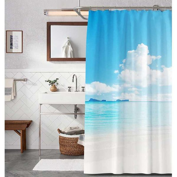 shower curtains sandy beach print curtain modern washroom decor thick bathtub cover-curtains waterproof bathroom with hooks
shower curtains sandy beach print curtain modern washroom decor thick bathtub cover-curtains waterproof bathroom with hooks
