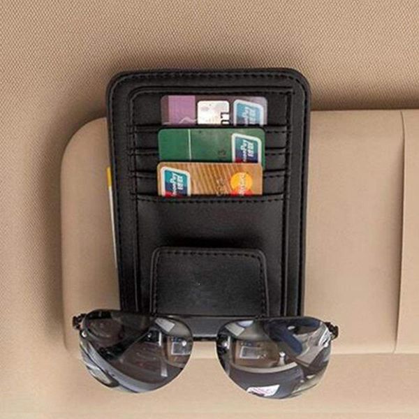 car organizer sun visor pu leather multi-function space card ticket clip storage pouch bag
car organizer sun visor pu leather multi-function space card ticket clip storage pouch bag