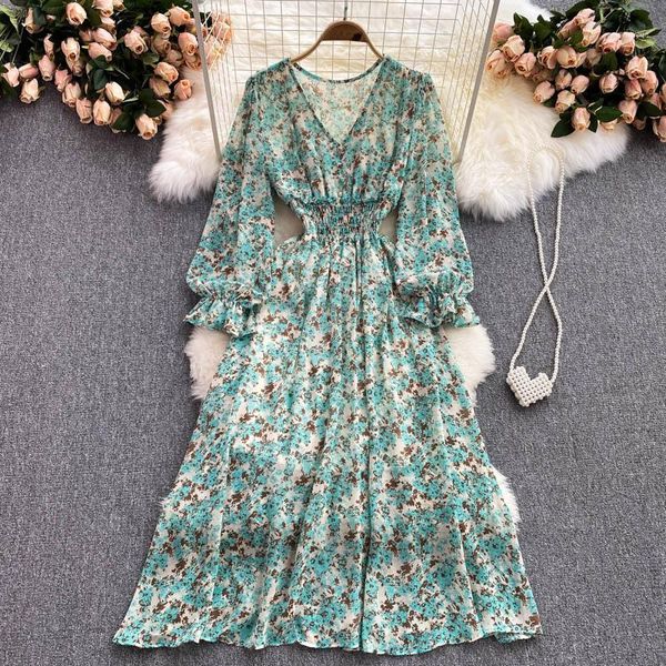 casual dresses b410 women fashion v-neck retro floral print chiffon dress autumn slimming long sleeve clothes vestidos, Black;gray
casual dresses b410 women fashion v-neck retro floral print chiffon dress autumn slimming long sleeve clothes vestidos, Black;gray