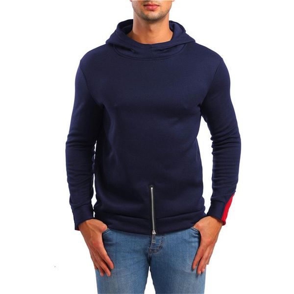 men's hoodies & sweatshirts dress man leisure time even midnight loose coat zipper european code pullover sweater male, Black
men's hoodies & sweatshirts dress man leisure time even midnight loose coat zipper european code pullover sweater male, Black