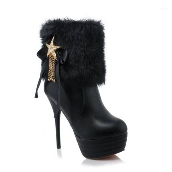boots qplyxco women shoes winter snow ankle elegant pointed toe high heels13cm plush fur warm size 33-46 886511, Black
boots qplyxco women shoes winter snow ankle elegant pointed toe high heels13cm plush fur warm size 33-46 886511, Black