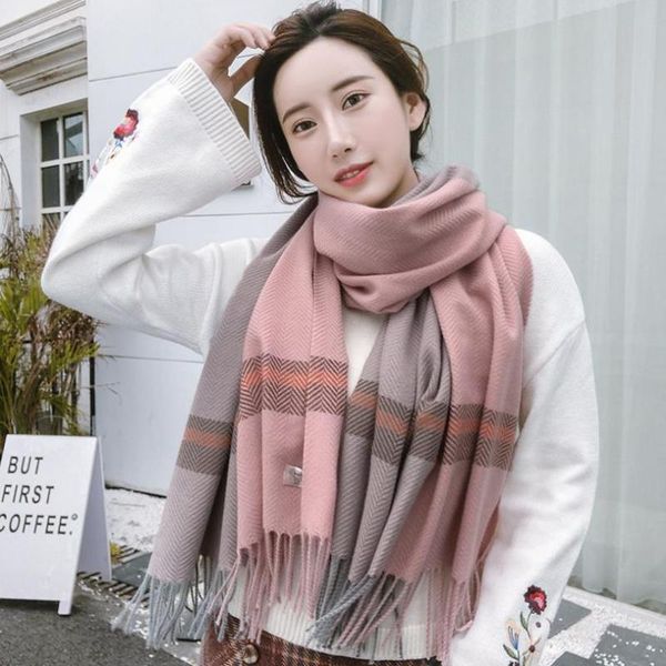 scarves 2021 winter warm cashmere thicken bandana long tassels women wraps and shawls female foulard, Blue;gray
scarves 2021 winter warm cashmere thicken bandana long tassels women wraps and shawls female foulard, Blue;gray