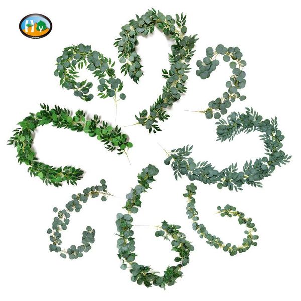 leaf eucalyptus rattan wedding wall hanging decoration green plant leaves emulational decorative flowers & wreaths
leaf eucalyptus rattan wedding wall hanging decoration green plant leaves emulational decorative flowers & wreaths