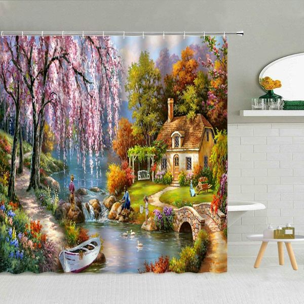 shower curtains nordic country scenery curtain room tree river children landscape bathroom decor colorful oil painting fabric
shower curtains nordic country scenery curtain room tree river children landscape bathroom decor colorful oil painting fabric