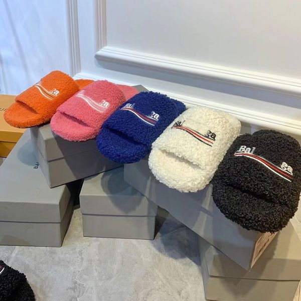 home b paris new wool slippers high version lamb warm embroidered letters with flat shoes for women, Black
home b paris new wool slippers high version lamb warm embroidered letters with flat shoes for women, Black