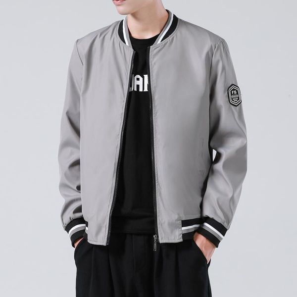 men's jackets nice autumn vogue casual brand clothing zipper bomber jacket male windbreaker outwears coats plus size, Black;brown
men's jackets nice autumn vogue casual brand clothing zipper bomber jacket male windbreaker outwears coats plus size, Black;brown