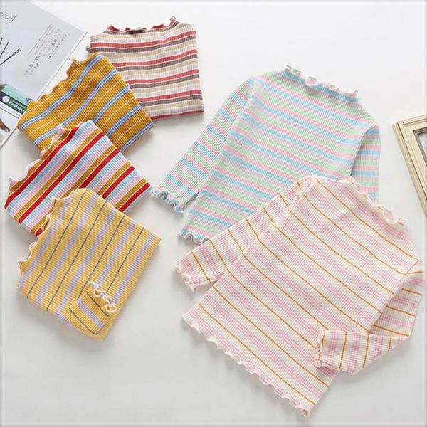 long sleeve t shirt for girls spring autumn children shirts cotton kids tees color striped girl baby bottom clothing, Blue
long sleeve t shirt for girls spring autumn children shirts cotton kids tees color striped girl baby bottom clothing, Blue