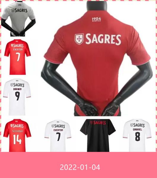 21 22 player version benfica soccer jersey seferovic waldschmidt everton pizzi rafa darwin g.ramos 2021 2022 home away men kit football shir, Black;yellow
21 22 player version benfica soccer jersey seferovic waldschmidt everton pizzi rafa darwin g.ramos 2021 2022 home away men kit football shir, Black;yellow