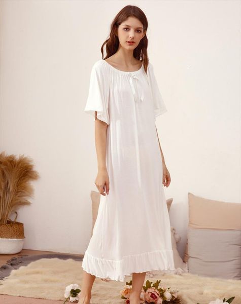 summer short sleeved modale womens sleepwears super soft skin friendly cotton loose long princess nightgown sleepwear home wear, Black;red
summer short sleeved modale womens sleepwears super soft skin friendly cotton loose long princess nightgown sleepwear home wear, Black;red